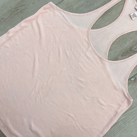Victoria's Secret Pink Ribbed Tank Top - Picture 3 of 4
